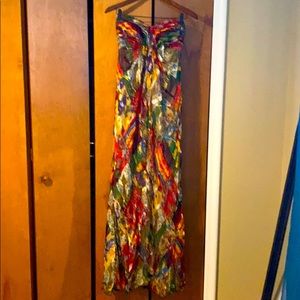 Bright, Colorful Evening Gown
